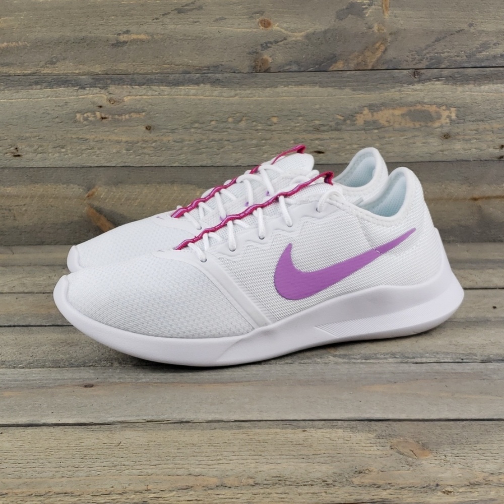 New Women's Nike VTR Running Shoes White Purple - Picture 4 of 8